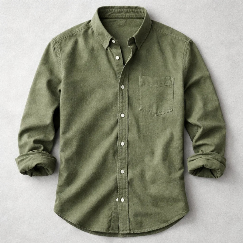 Owen Oxford Shirt | Men's Cotton Oxford Shirt | Smart Casual Button-Down UK