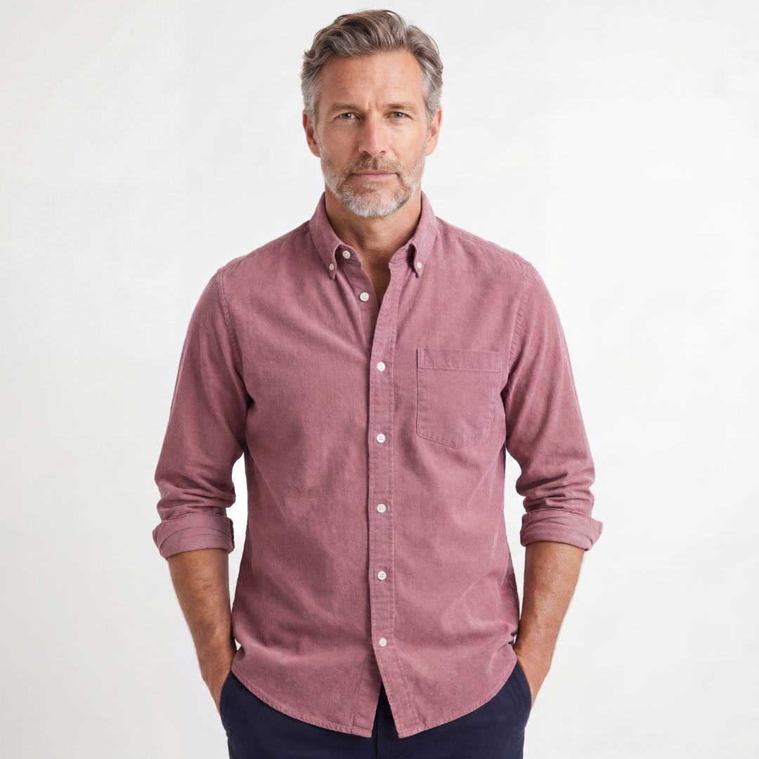 Kensington Chest-Pocket Linen Shirt | Men's Linen Summer Shirt | Breathable Holiday Casual Top UK