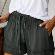 Maya Relaxed Drawstring Shorts | Women's Relaxed Drawstring Shorts | Casual Comfortable Summer Shorts UK