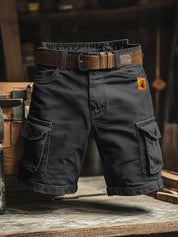 Adam | Men's Cargo Trousers | Multi-Pocket Utility Bottoms UK