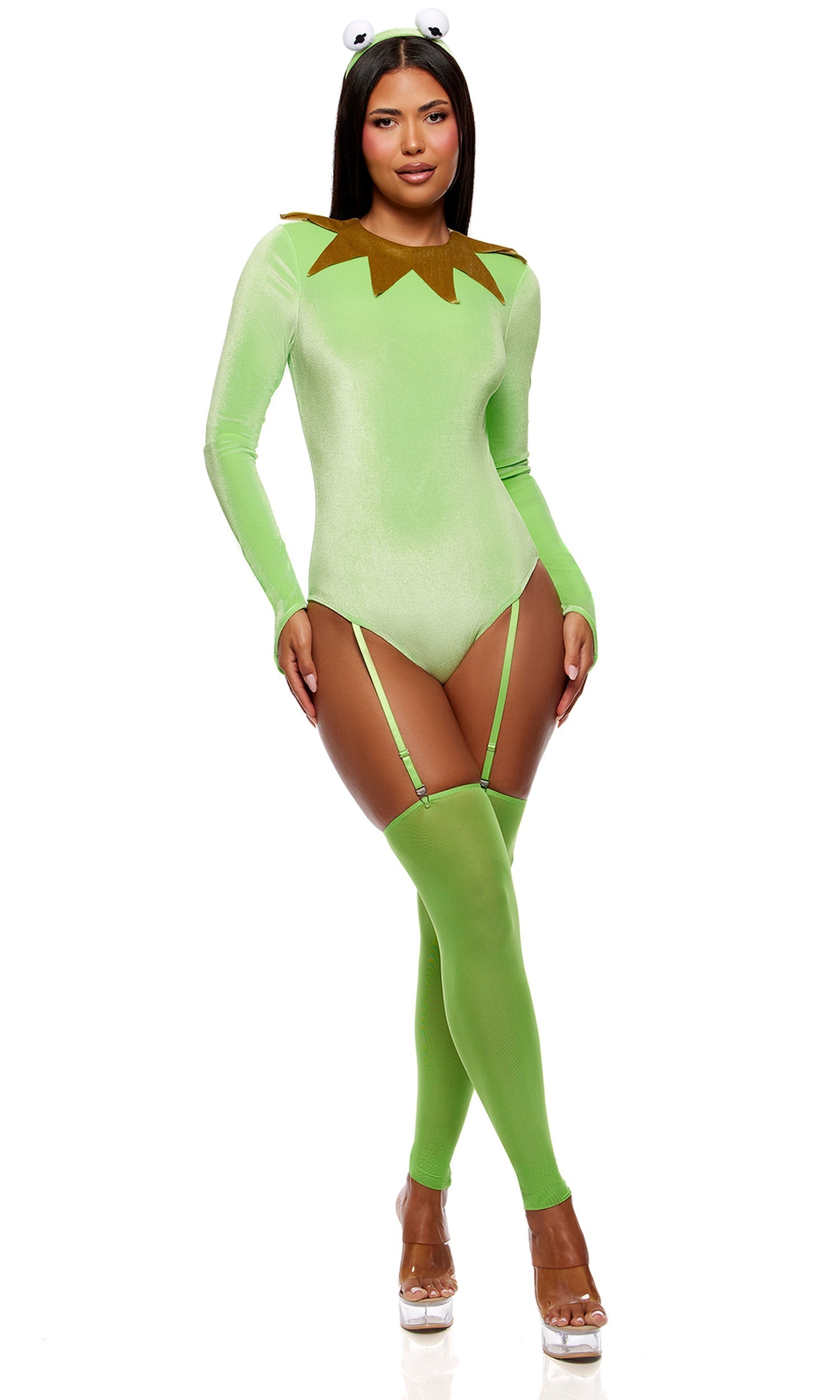 Green Ain't Easy 3-Piece TV Character Halloween Costume Set – Wicked Witch Inspired Party Outfit