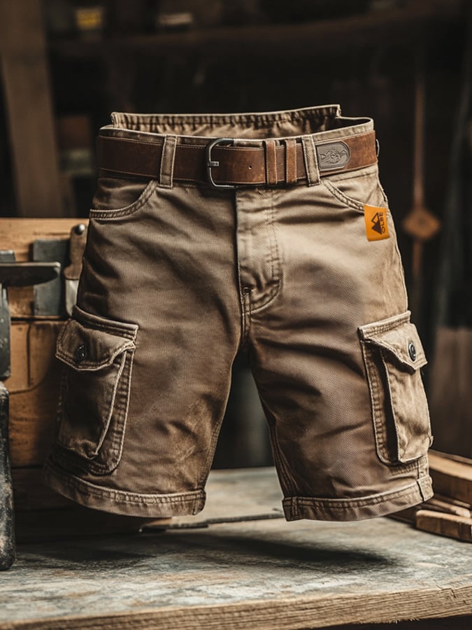 Adam | Men's Cargo Trousers | Multi-Pocket Utility Bottoms UK
