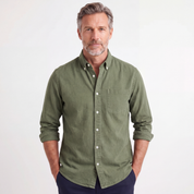 Kensington Chest-Pocket Linen Shirt | Men's Linen Summer Shirt | Breathable Holiday Casual Top UK