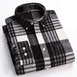 Fletcher Brushed Flannel Shirt | Men's Plaid Flannel Shirt | Smart Casual Checked Shirt UK