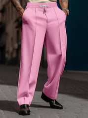 Branford Relaxed Casual Trousers | Women's High-Waisted Relaxed Trousers | Wide Leg Casual Bottoms UK