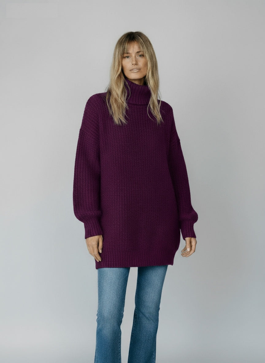Amara Cashmere Sweater | Women's Cashmere Knitwear | Luxury Soft Warm Jumper UK