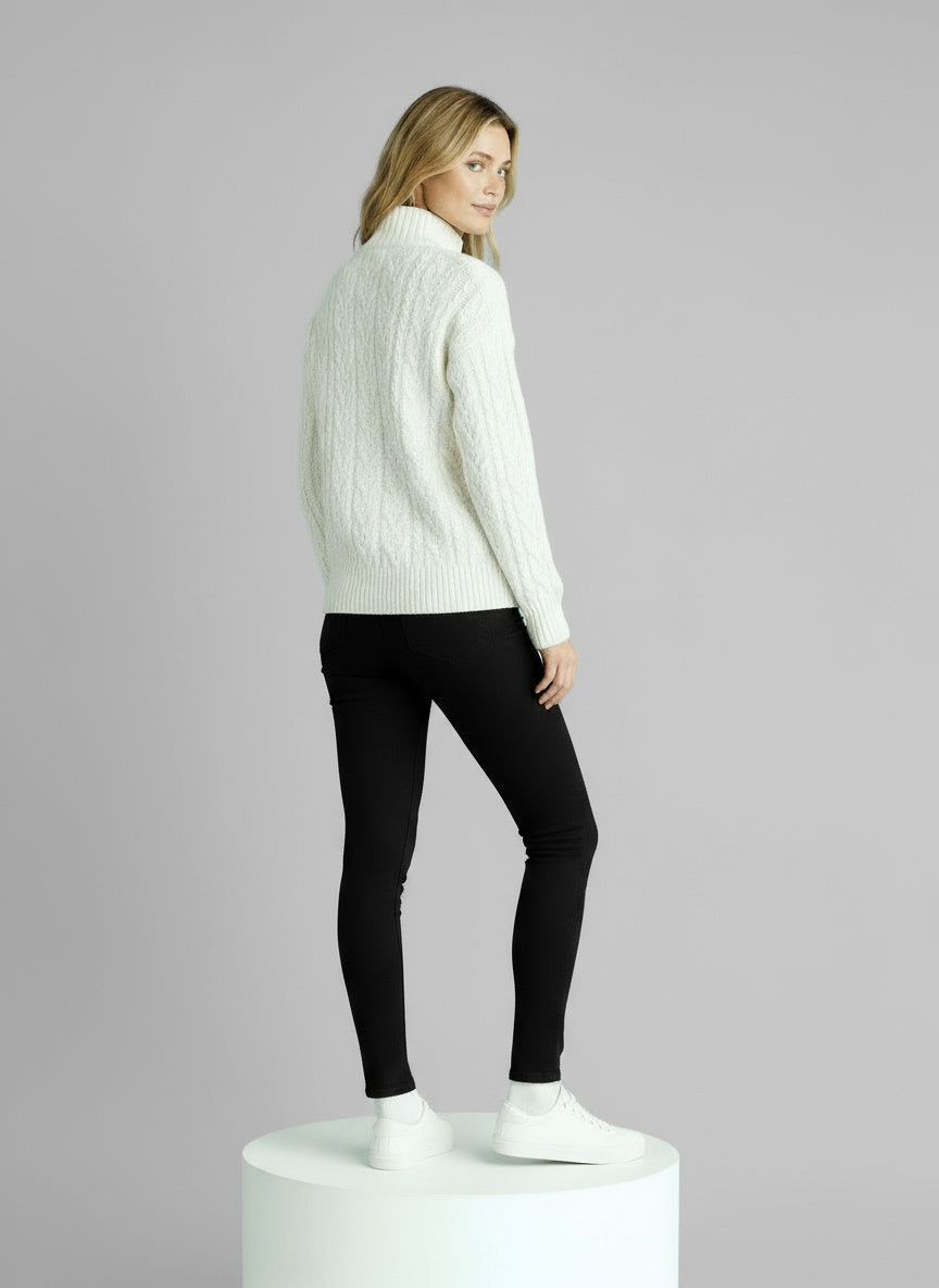 Amy Sweater with Zipper | Men's Premium Jumper | Warm Casual Knitwear UK