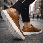 Harrington Brogue Leather Trainers | Men's Leather Brogues | Classic Wingtip Oxford Smart Shoes UK