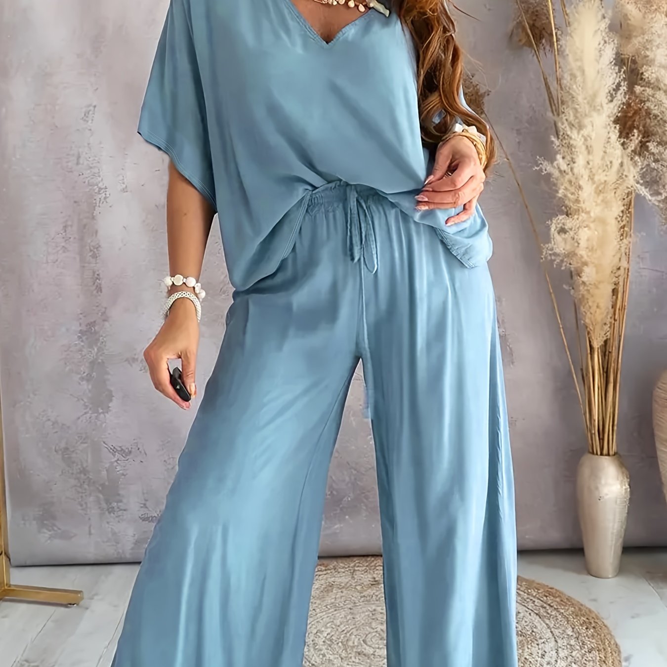 Nina Effortless Lounge Set | Women's Matching Lounge Set | Two-Piece Cosy Casual Set UK