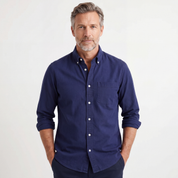 Kensington Chest-Pocket Linen Shirt | Men's Linen Summer Shirt | Breathable Holiday Casual Top UK