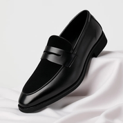 Jasper Italian Penny Loafers | Men's Classic Loafers | Slip-On Smart Casual Shoes UK