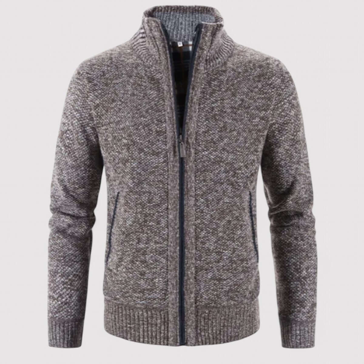 Thornton All-Season Cardigan | Men's Premium Knit Button-Front Jumper