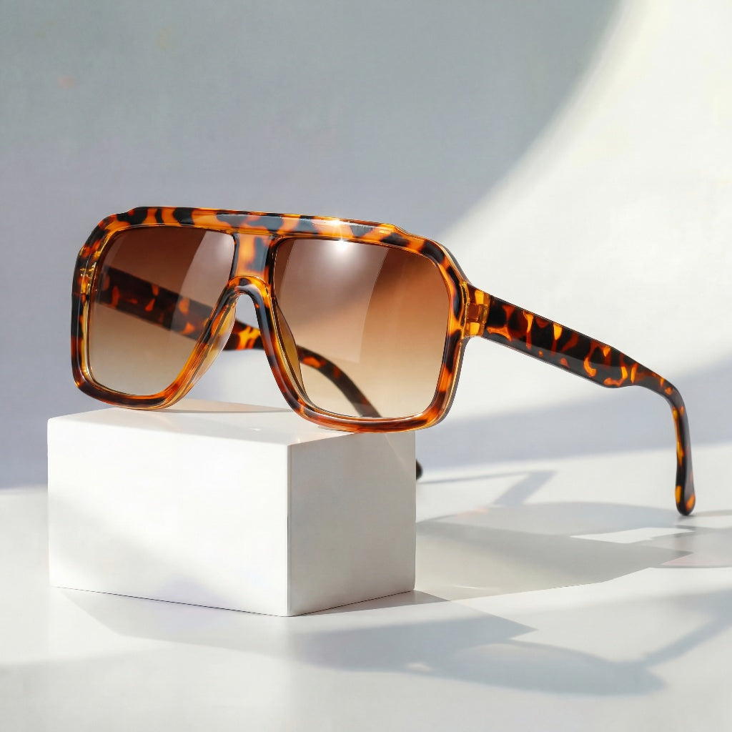 Seth Retro Sunglasses | Retro Vintage Sunglasses | Oversized UV400 Shades UK
