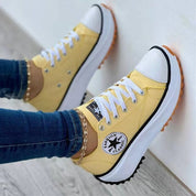Stella Star Platform Trainer | Women's Platform Chunky Trainers | Thick Sole Fashion Shoes UK