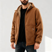 Camden Sherpa Polar Fleece Jacket | Men's Sherpa-Lined Winter Coat | Warm Outerwear UK