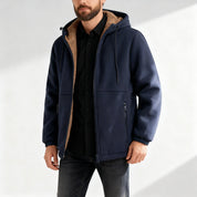 Camden Sherpa Polar Fleece Jacket | Men's Sherpa-Lined Winter Coat | Warm Outerwear UK