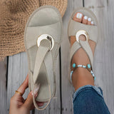Marden Coastal Strap Sandals | Women's Strappy Summer Sandals | Beach Holiday Flat Shoes UK
