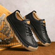Easton Leather Trainer | Men's Genuine Leather Trainers | Smart Casual Fashion Shoes UK