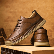 Easton Leather Trainer | Men's Genuine Leather Trainers | Smart Casual Fashion Shoes UK