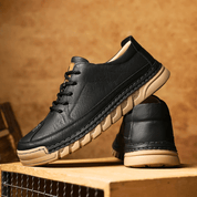 Easton Leather Trainer | Men's Genuine Leather Trainers | Smart Casual Fashion Shoes UK