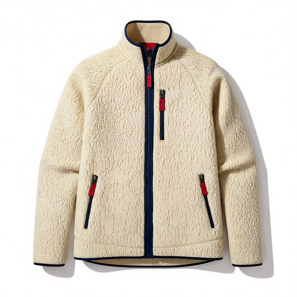 Bruno-Long-Pile-Fleece-Jacket-Stand-Collar-Full-Zip-Chest-Pocket-Raglan-Midlayer-image-2.jpg