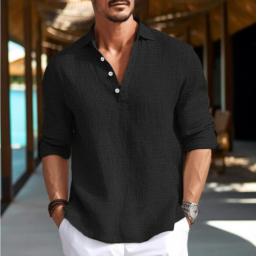 Gideon Shirt | Men's Oxford Button-Down Shirt | Smart Casual Formal Top UK