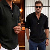 Gideon Shirt | Men's Oxford Button-Down Shirt | Smart Casual Formal Top UK