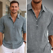 Gideon Shirt | Men's Oxford Button-Down Shirt | Smart Casual Formal Top UK