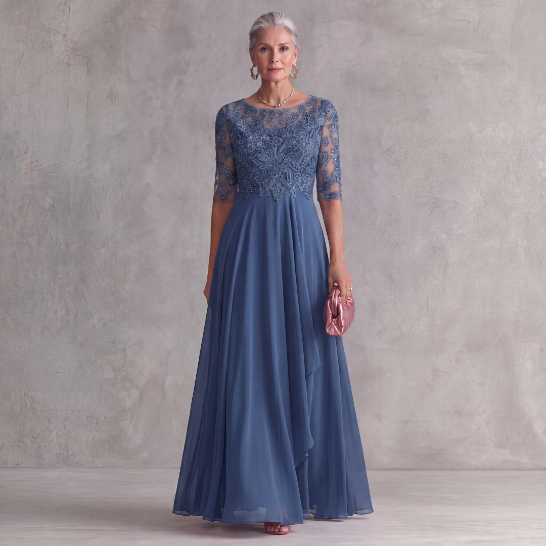 Arlo Flowing Midi Dress | Women's Classic Midi Dress | Elegant Everyday Dress UK