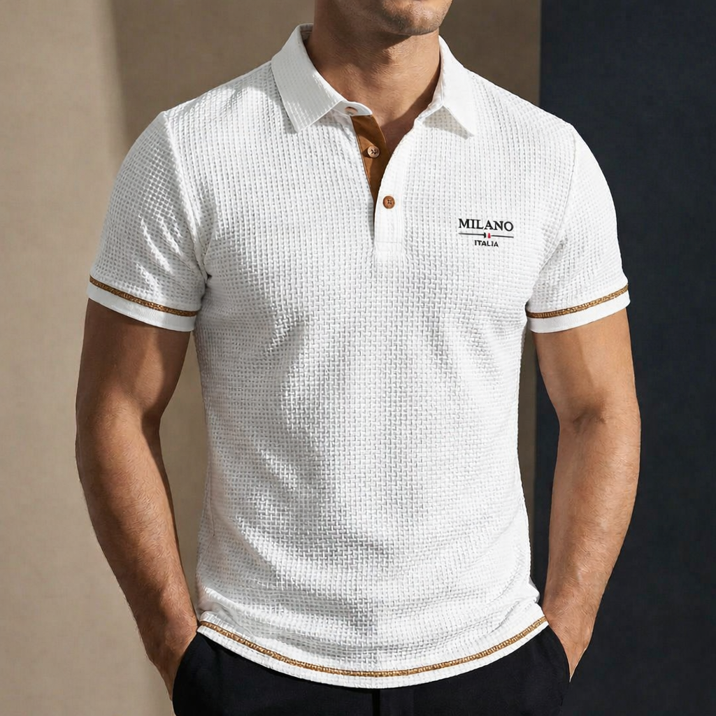 Kensington Cotton Pique Polo | Men's Classic Piqué Polo Shirt | Smart Casual Cotton T-Shirt UK
