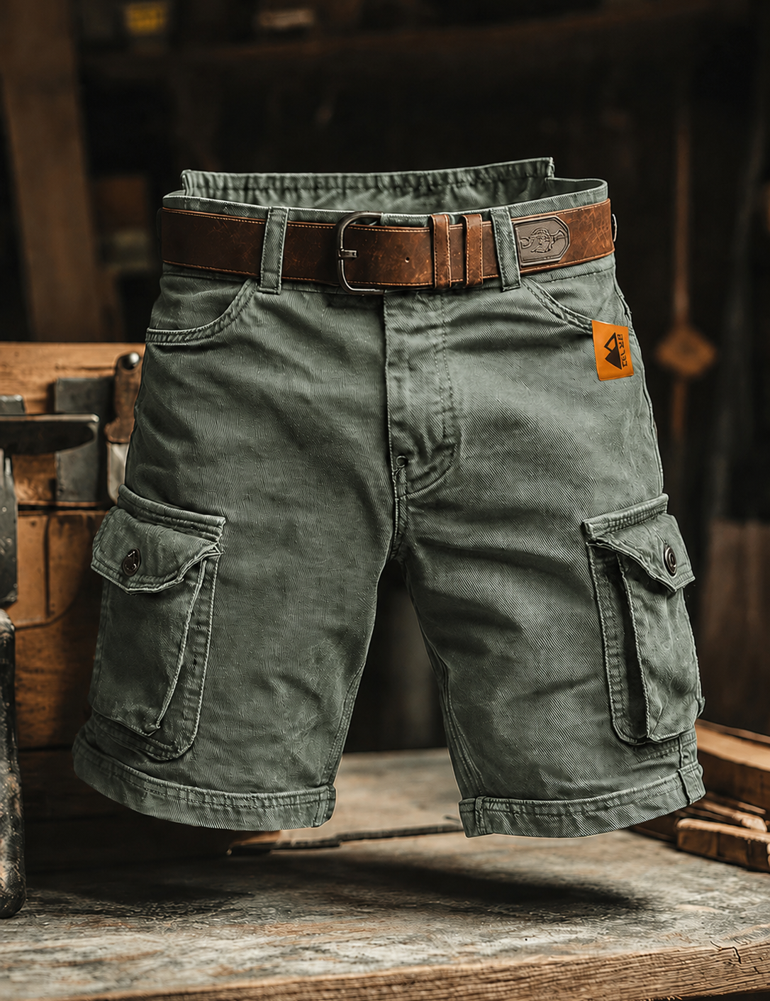 Adam | Men's Cargo Trousers | Multi-Pocket Utility Bottoms UK