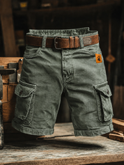 Adam | Men's Cargo Trousers | Multi-Pocket Utility Bottoms UK