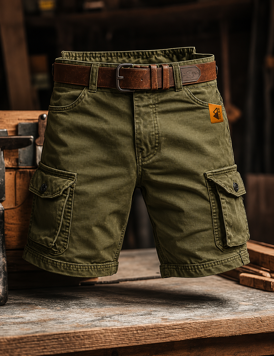 Adam | Men's Cargo Trousers | Multi-Pocket Utility Bottoms UK