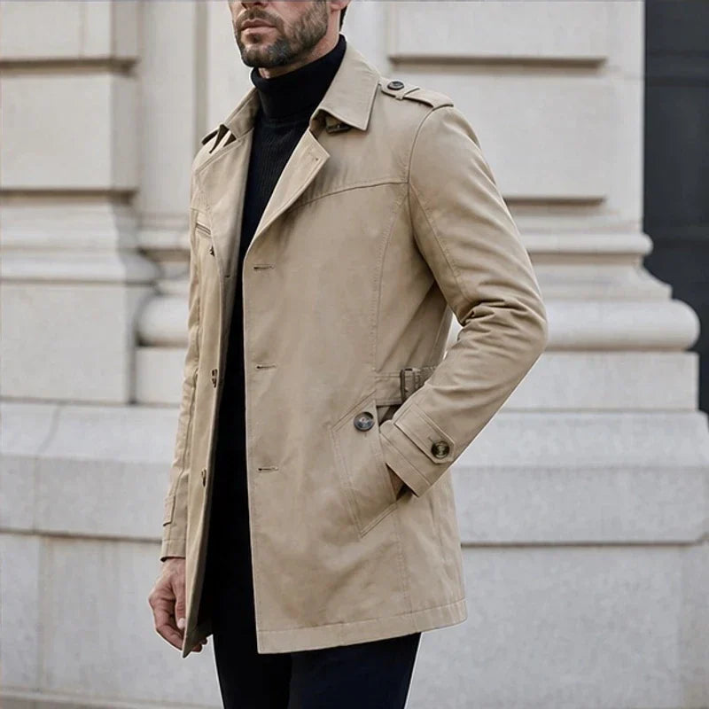 Classic-Trench-Coat-Belted-Waist-Cotton-Blend-Henry-image-2.webp