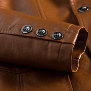 Luca Leather Jacket | Men's Genuine Leather Jacket | Classic Biker Style Outerwear UK