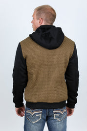 Fur-Lined Quilted Hooded Jacket | Women's Winter Coat with Hood | White Camel