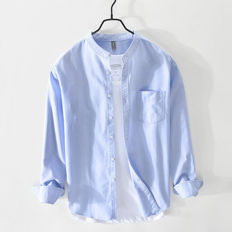 Florence Cotton Shirt | Men's Classic Cotton Shirt | Smart Casual Everyday Top UK