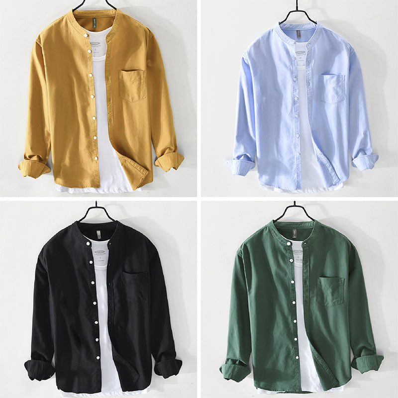 Florence Cotton Shirt | Men's Classic Cotton Shirt | Smart Casual Everyday Top UK