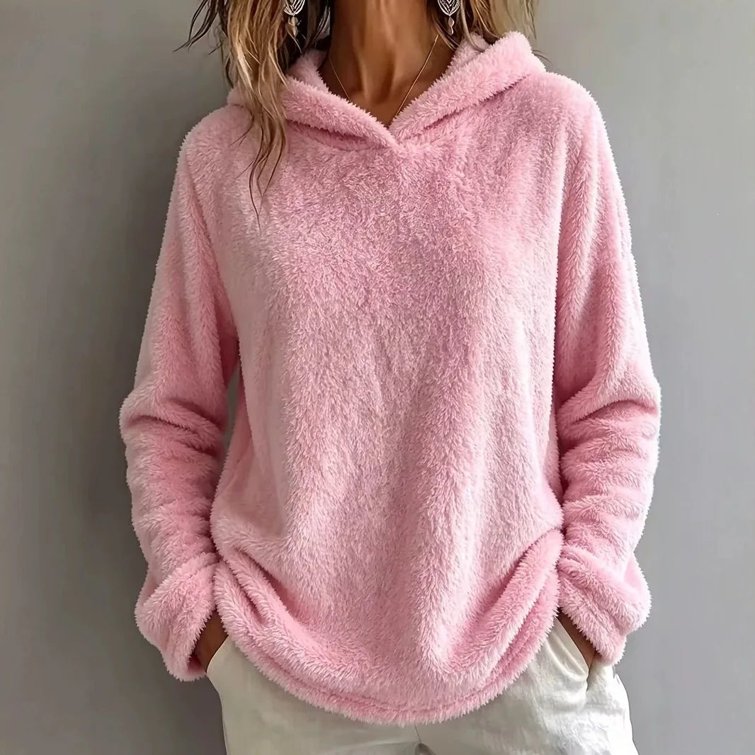 Fuzzy-Fleece-Hoodie-V-Notch-Neckline-Dropped-Shoulders-Relaxed-Fit-Haizel-image.jpg