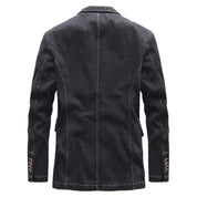 Billy Wilson Denim Jacket | Men's Vintage Wash Denim Jacket | Classic Casual Jean Jacket UK