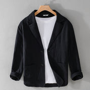 Leandro Linen Jacket | Men's Linen Summer Jacket | Breathable Smart Casual Blazer UK
