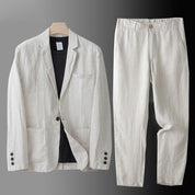 Davenport Linen Suit Set | Women's Linen Two-Piece Set | Breathable Summer Co-ord UK