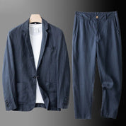 Davenport Linen Suit Set | Women's Linen Two-Piece Set | Breathable Summer Co-ord UK