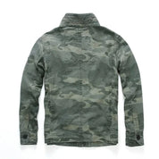 Keston Cargo Denim Jacket | Men's Cargo Denim Jacket | Relaxed Fit Utility Jean Jacket UK