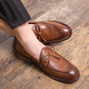 Armand Leather Loafers | Men's Genuine Leather Loafers | Slip-On Smart Casual Shoes UK