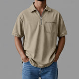 Ingram Denim Zip Shirt | Men's Classic Denim Shirt | Casual Everyday Top UK