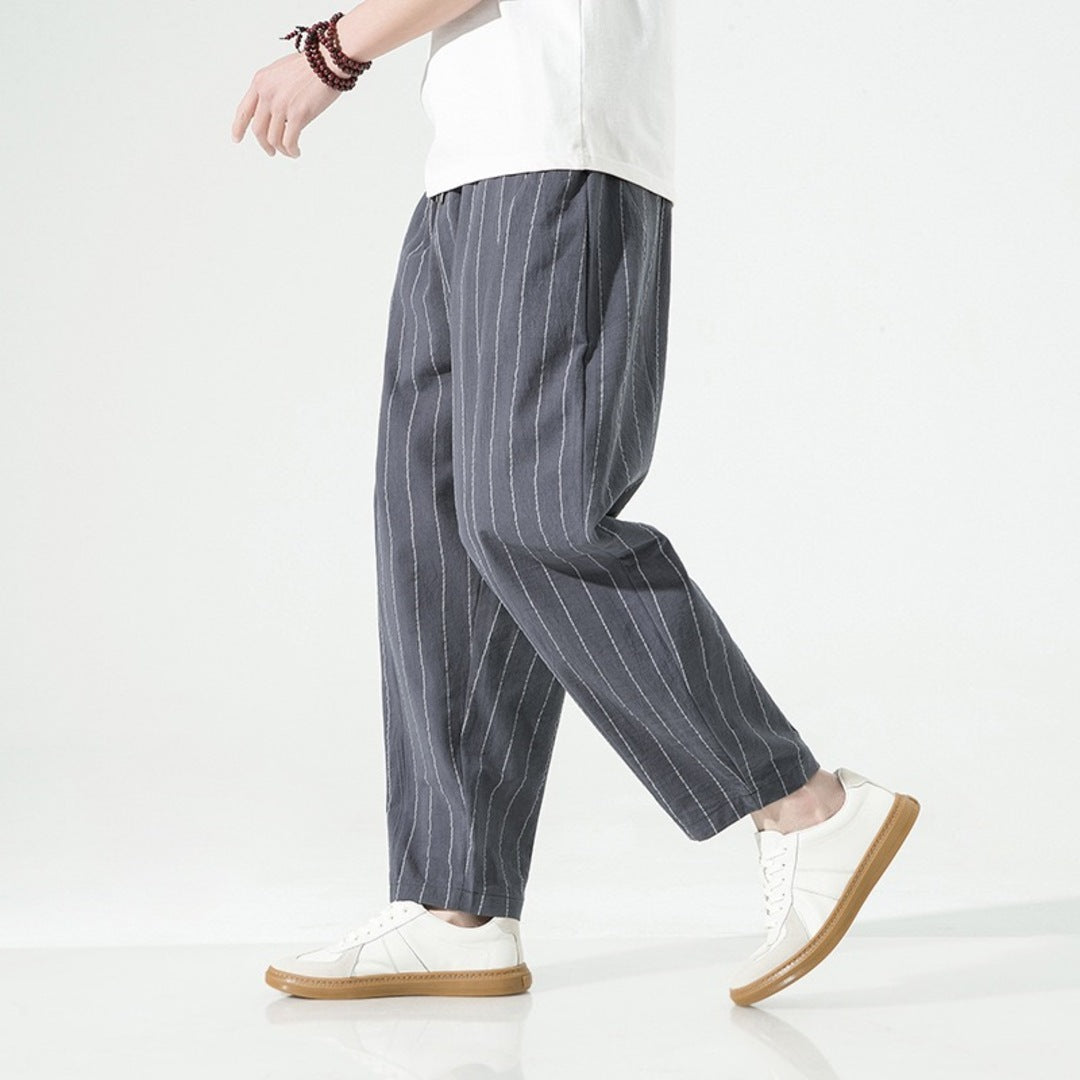 Asa Relaxed Tailored Trousers | Women's High-Waisted Relaxed Trousers | Wide Leg Casual Bottoms UK