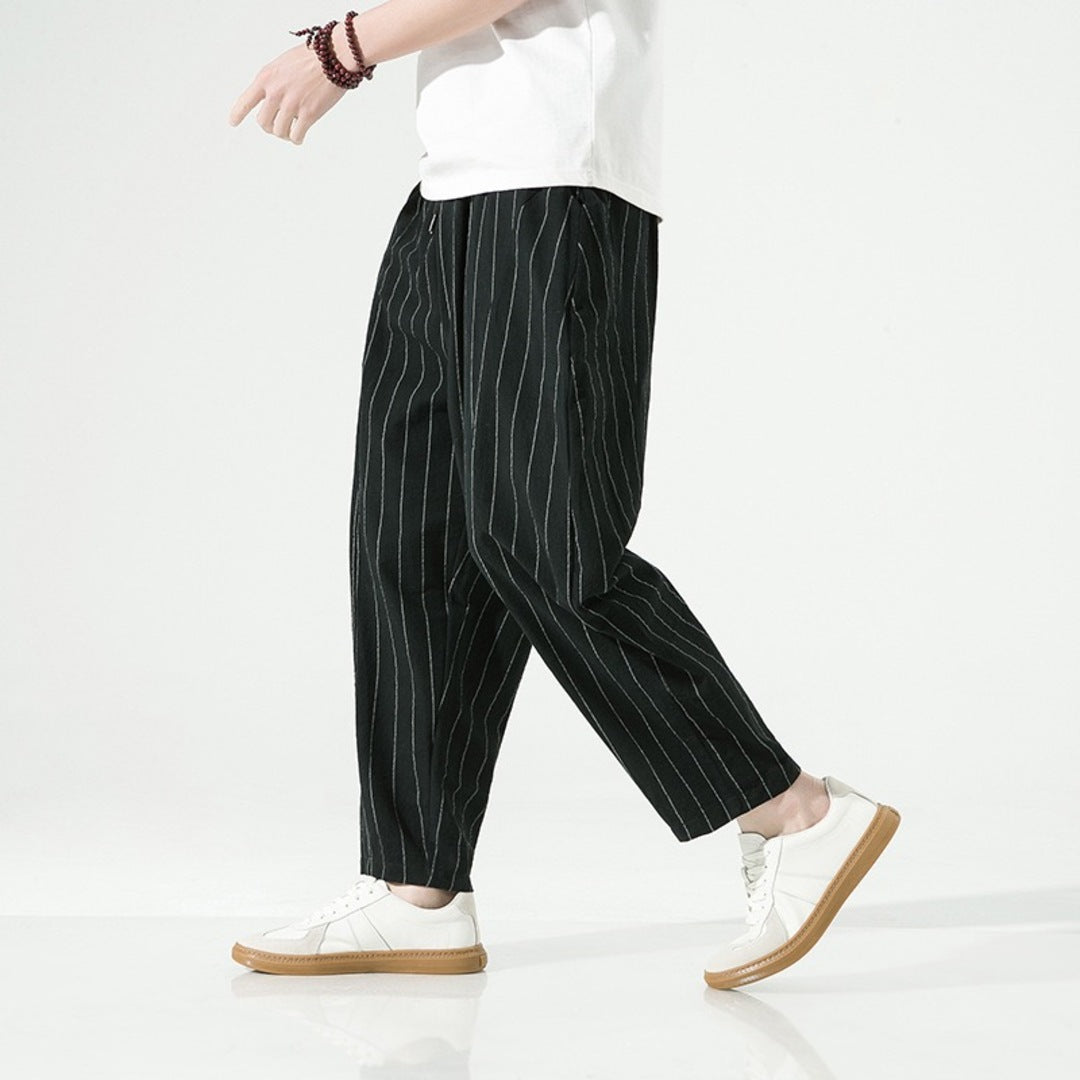 Asa Relaxed Tailored Trousers | Women's High-Waisted Relaxed Trousers | Wide Leg Casual Bottoms UK