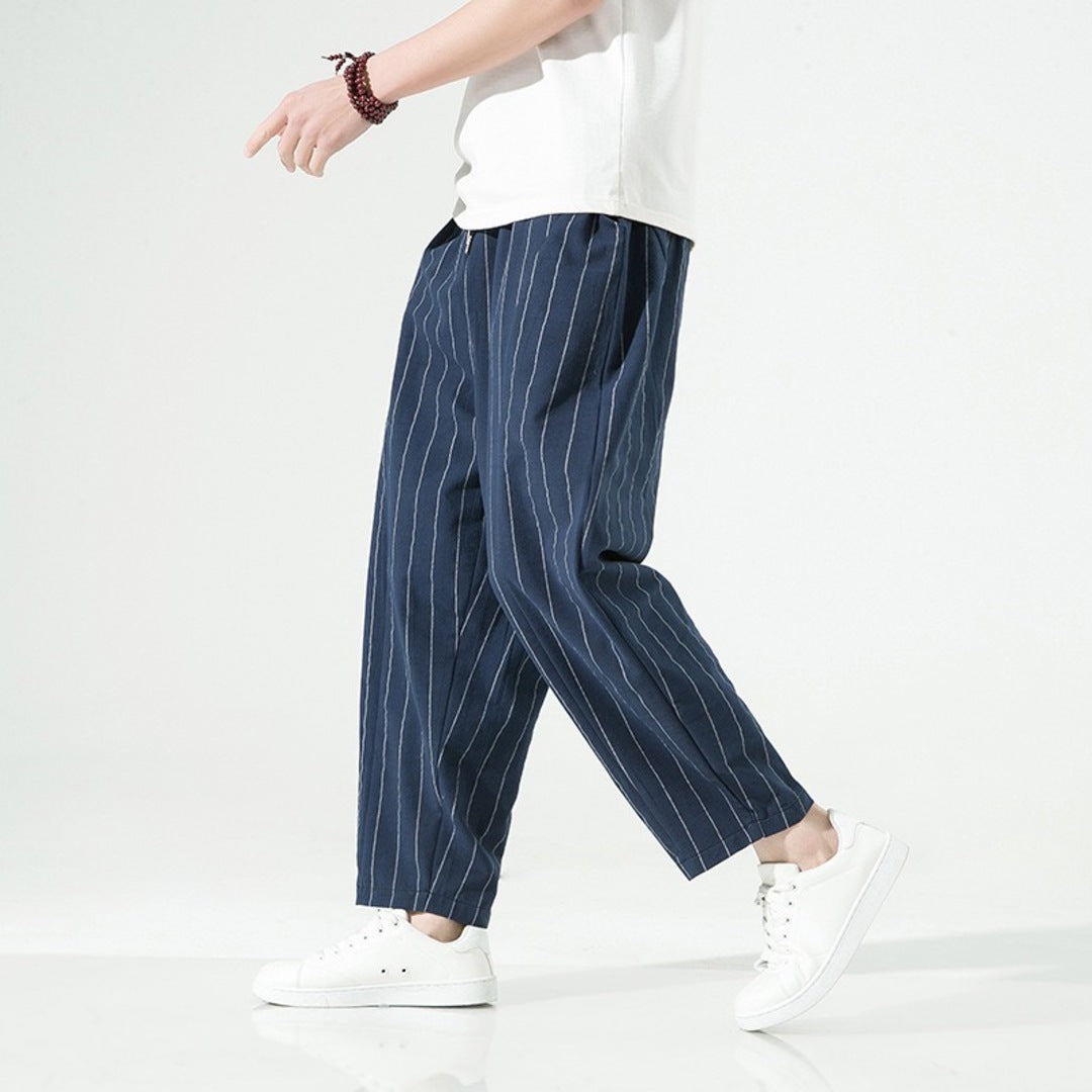 Asa Relaxed Tailored Trousers | Women's High-Waisted Relaxed Trousers | Wide Leg Casual Bottoms UK