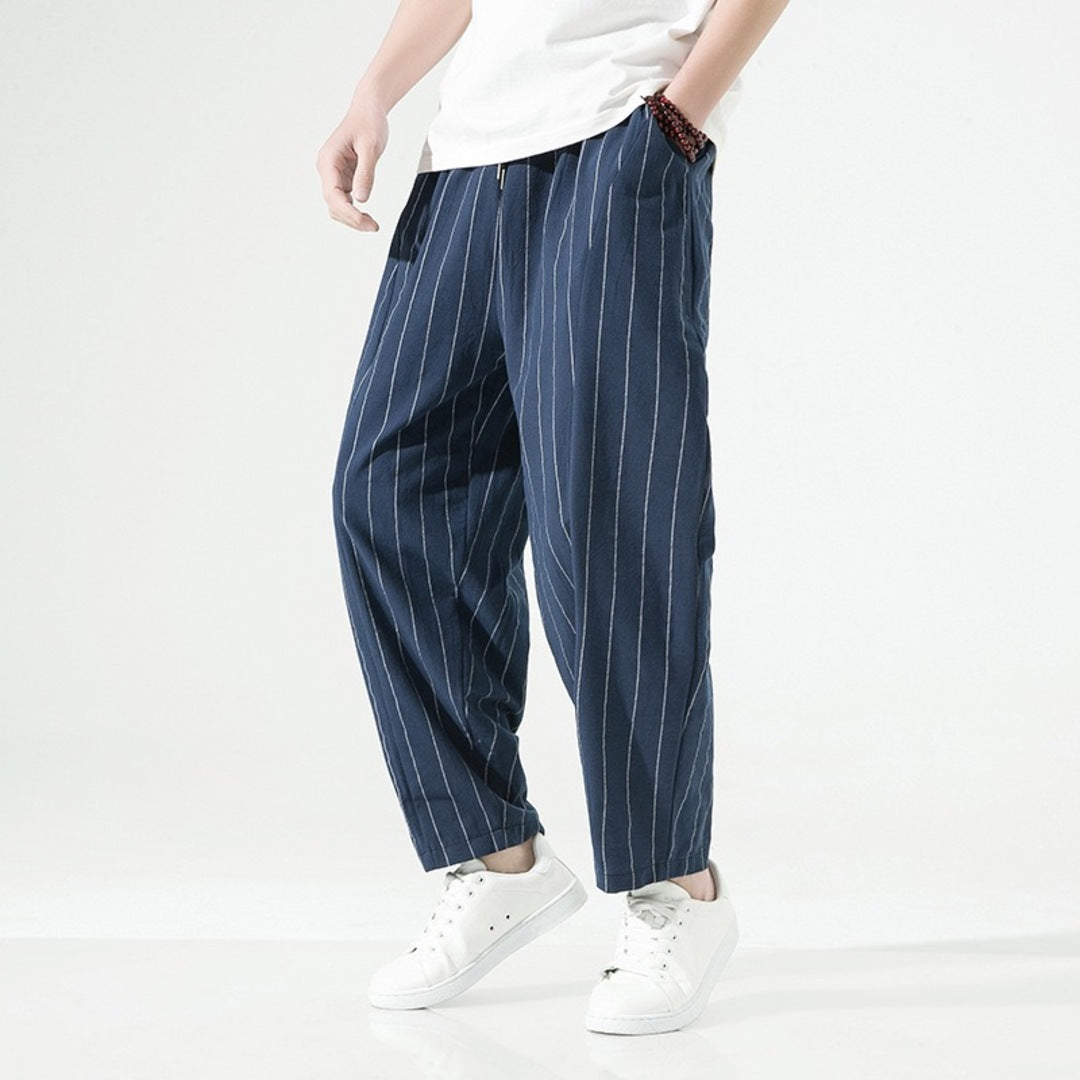 Asa Relaxed Tailored Trousers | Women's High-Waisted Relaxed Trousers | Wide Leg Casual Bottoms UK